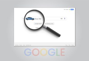 Ilustração - SERP Página de Resultados de Pesquisa.